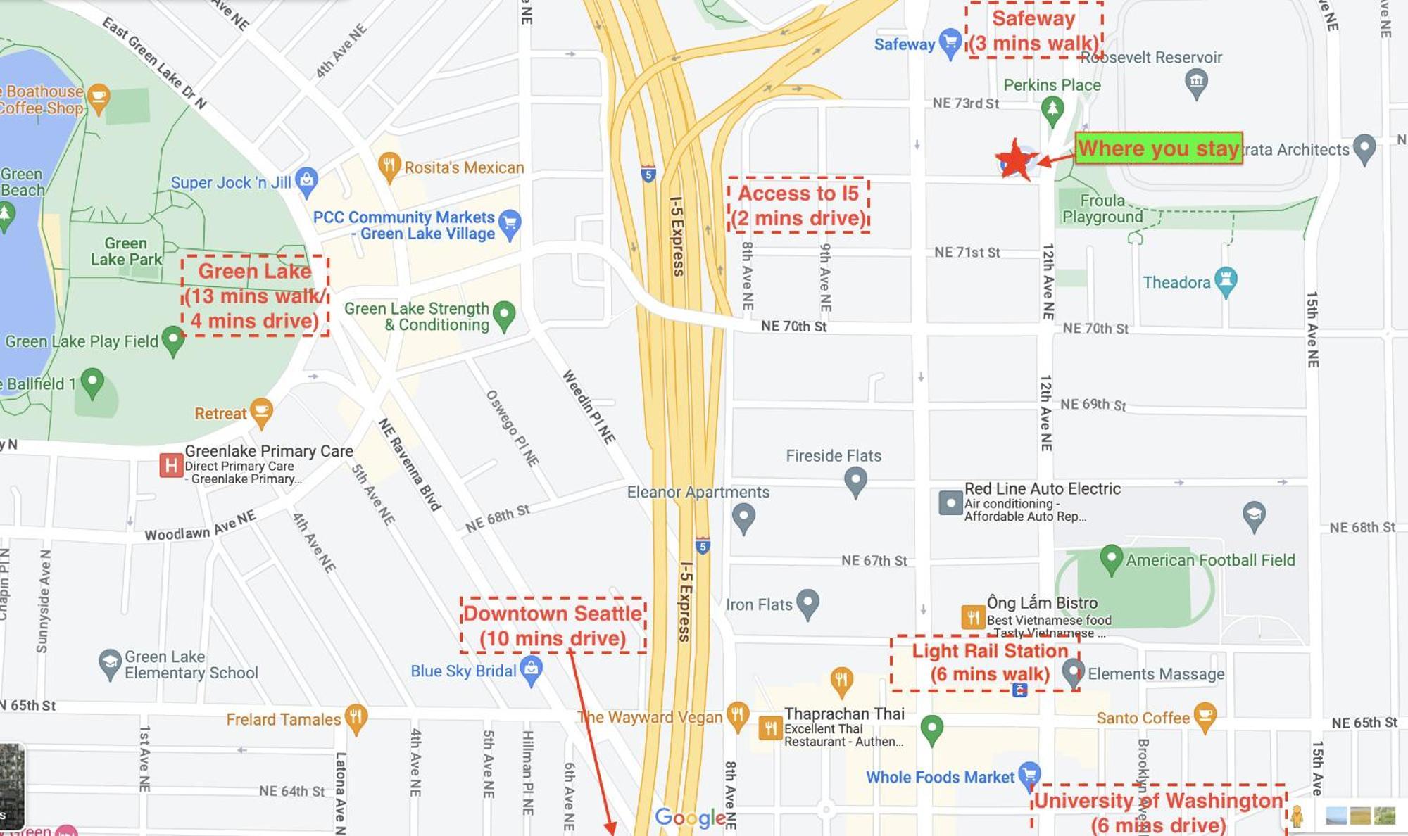 New Private Tiny Home Near Greenlake/Lightrail/I-5 ซีแอตเทิล ภายนอก รูปภาพ